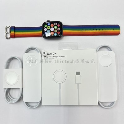 適用于Apple Wat百年老店chSE765432原裝蘋果手錶iwatch磁力充電器線官方