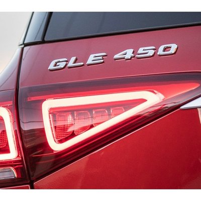 【JR佳睿精品】Benz 19-up GLE450 鍍鉻 字貼 電鍍銀 飾貼 貼紙 字體 後廂字標 平面 23mm
