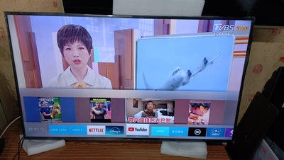 大台北 永和 二手 電視 60吋電視 SAMSUNG 三星 UA60KU6000 4K 安卓電視 聯網