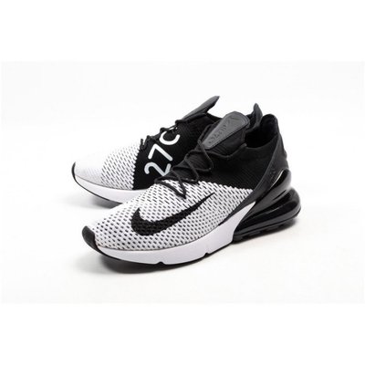 Nike Air Max 270 Flyknit 慢跑鞋 熊貓 氣墊鞋 白黑 運動休閒鞋 男女尺寸