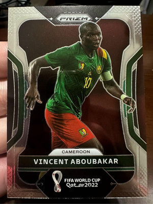 Vincent Aboubakar #44 世足 帕尼尼 2022 World Cup Prizm Panini 卡達 世界盃 喀麥隆
