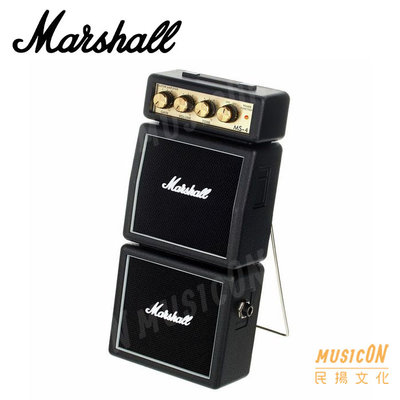 【民揚樂器】MARSHALL MS-4 電吉他音箱 攜帶型雙層音箱 micro stack 迷你音箱