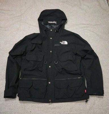 the north face supreme cargo jacket 20ss黑色衝鋒機能外套L