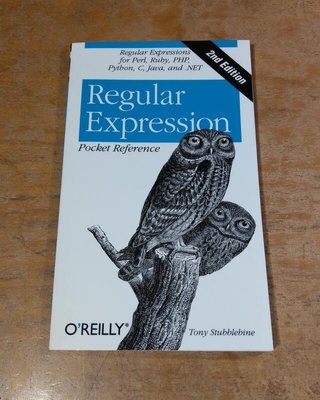 Regular Expression Pocket Reference 2E│O'Reilly│Tony│2nd│七成新