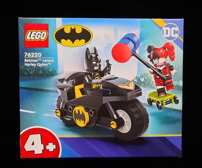 (STH)2022年 LEGO 樂高 超級DC英雄(簡易入門) - 蝙蝠俠與小丑女     76220