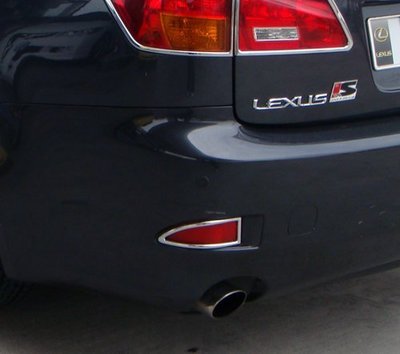 IDFR ODE 汽車精品 LEXUS IS250 06-08 鍍鉻反光片框