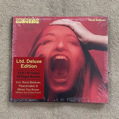 蝎子樂隊 Scorpions Rock Believer Deluxe 2CD 豪華版