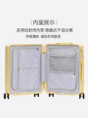 airway行李箱女寬拉桿箱登機箱寸輕便拉桿箱密