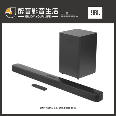 【醉音影音生活】美國 JBL Bar 2.1 Deep Bass 家庭劇院喇叭/音響.無線重低音.台灣公司貨