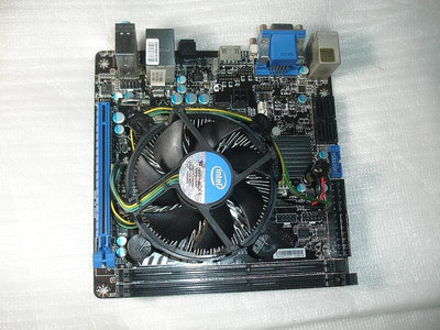 【電腦零件補給站】MSI H81I (MS-7851) Mini-ITX主機板 + Intel Core i3-4130 3.4G含原廠風扇