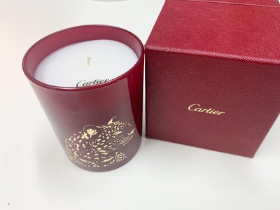 (全新品 VIP) Cartier 美洲豹 金豹 香氛蠟燭 卡地亞 專櫃精品 蠟燭 (LV GUCCI 紅包袋
