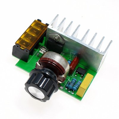 大功率電子調壓器 220V功率調節器4000W可控矽調壓器調溫調光調速 A20 [368691]