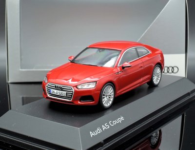 【M.A.S.H】[現貨瘋狂價] 原廠 Spark 1/43 Audi A5 Coupe 2016 red
