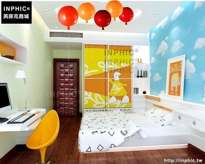 INPHIC- 彩色氣球燈吸頂燈現代簡約創意臥室床頭幼稚園卡通兒童房間吸頂燈-D款_S197C