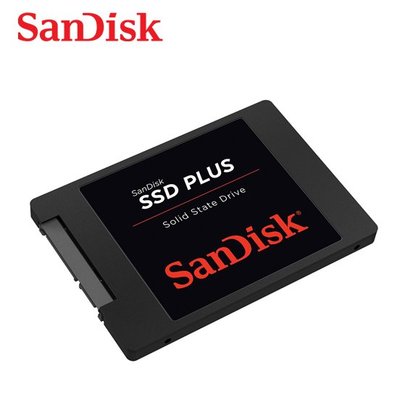 含稅 SANDISK SSD Plus 2.5吋 2TB 固態硬碟 盒裝保固公司貨 (SD-SSD-2TB)