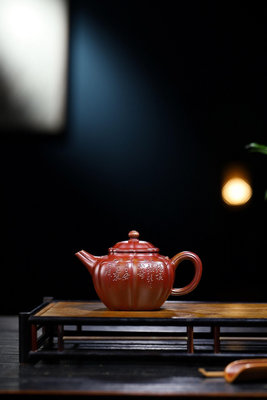 （可議價）-【筋紋傳爐】 紫砂壺 茶壺 茶具【真棒紫砂】1416