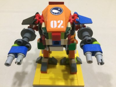 Lego 樂高 Robocop ED-209     機械戰警 MOC color 彩色 彩虹