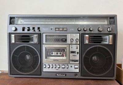National RX-5400 國際牌大型手提音響 卡帶 錄音帶