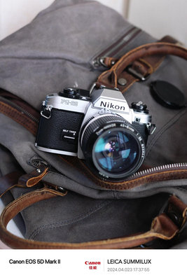 Nikon尼康FG-20膠片相機，搭載43-86mm 1:3