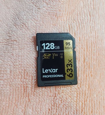 Lexar雷克沙 633x SD卡32G高速128G 95MB/s 攝像機存儲卡