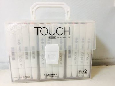 韓國Touch雙頭毛刷麥克筆72色組