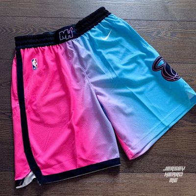 Miami Heats City Edition Shorts 熱火 南灣 城市版 球迷版 NBA 球褲
