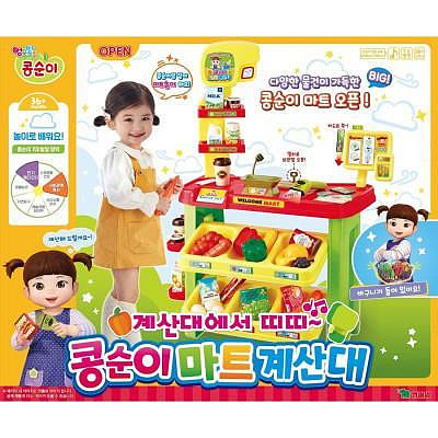 韓國境內版🇰🇷小荳子 小荳娃娃 大型 超市 收銀機 超商