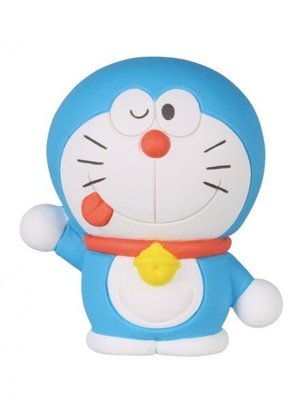 Doraemon 哆啦A夢 桌上杯緣公仔 扭蛋『貪吃款』