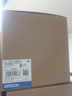 OMRON PLC CP2E-S30DR-A Ver.1.0 盒裝新品