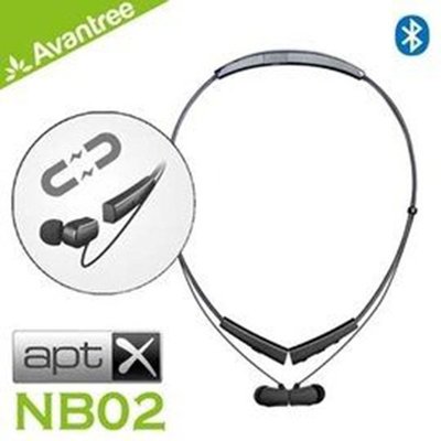 Avantree NB02 輕型記憶合金 磁吸後掛式運動藍芽耳機 藍牙4.1 可同時連兩組手機 HiFi音質立體聲