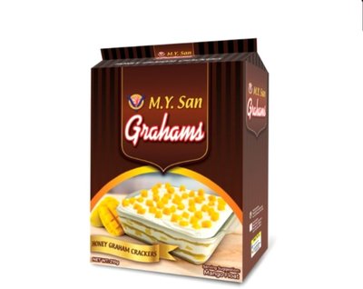 菲律賓 M.Y. San Grahams Honey Crackers 全麥蜂蜜餅乾/1包/200g