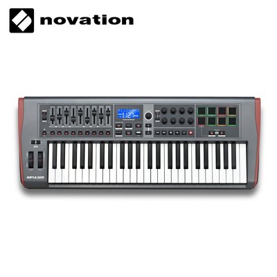 小叮噹的店- 49鍵 USB MIDI 主控鍵盤 Novation Impulse
