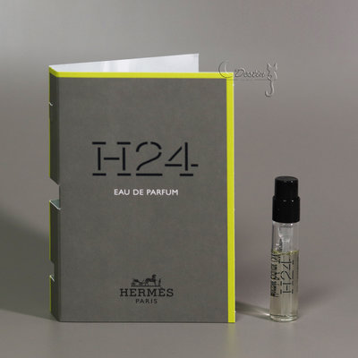 Hermes 愛馬仕 H24 男性淡香精 2mL 全新 可噴式 試管香水 2022
