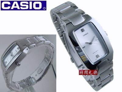 【時間光廊】CASIO 卡西歐 酒桶型 時尚指針女錶-銀 全新原廠公司貨 LTP-1165A-7C2DF