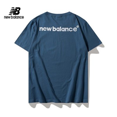 100％原廠✅✅✅八色 New Balance 基礎款 小logo印花純棉 男女 素T NB 短袖T恤 打底衫 短T 情侶款 TEE