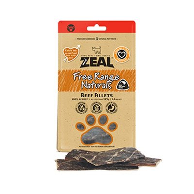 SNOW的家【訂購】Zeal 真致 天然紐西蘭寵物點心 風乾零食 牛肉片125g (11330021