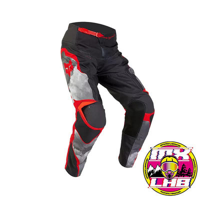 𝕸滑胎實驗室𝖃 Fox® 180 Atlas 野褲 褲子 灰/紅 越野 滑胎 林道