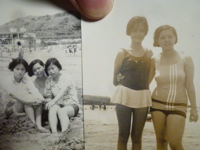 190505~海水浴場~泳裝照~相關特殊(一律免運費---只有各一張)老照片~02