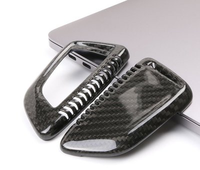 BMW T-CARBON 碳纖維 刀鋒型 鑰匙保護殼 (G30 G31 F15 F16 F46 F45 G11 )鑰匙殼