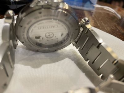 （已售）Cartier pasha 錶徑41mm ,9.5成新，2020年盒單齊全，最新式快拆錶帶