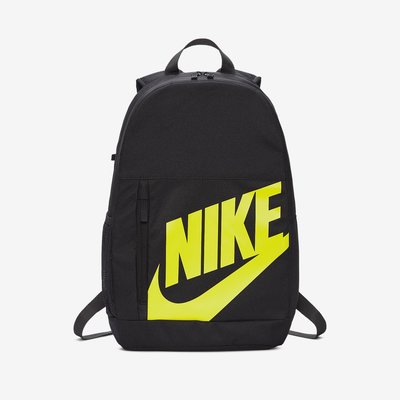 [MR.CH] NIKE Elemental 後背包 童包 可調式背帶 筆袋 水壺袋 黃黑 BA6030-080