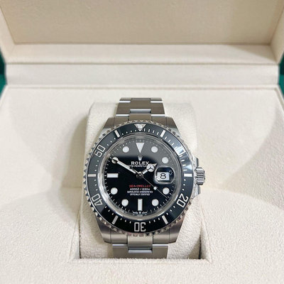 Rolex126600 2021國外盒單齊 Sea-Dweller 50週年 紅字海使 43mm