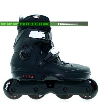 溜冰鞋USD Aeon 80 Team Black特技極限直排輪滑鞋單排成人專業旱冰滾軸 可開發票