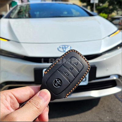 [ 老麥鑰匙皮套 ] toyota Crown 豐田皇冠皮套 Prius PHEV 汽車鑰匙包 晶片鎖保護套 鑰匙圈