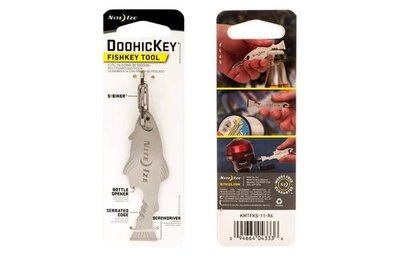 NITE IZE Doohickey Fishkey 魚形不鏽鋼小工具KMTFKS-11-R6