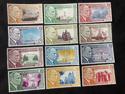 RU86 2022 俄烏戰爭 反俄宣傳諷刺郵票 普特勒與希特勒 (普丁) 及入侵烏克蘭各城市圖套票