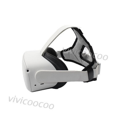 適用於-Oculus Quest 2 VR耳機墊頭帶的VR頭盔頭減壓錶帶zx【飛女洋裝】