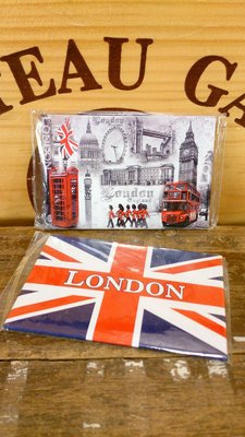 英國國旗經典圖案磁鐵套組（二片）：廚房 磁鐵 冰箱 裝飾 收藏 英國 國旗 精品 周邊 工業風 文具 雜貨