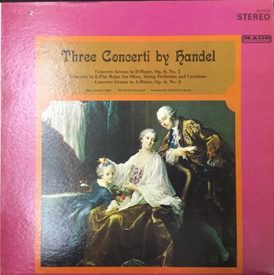 ｛夏荷美學生活小舖｝ 古典黑膠 MCS9063-Three Concerti By Handel