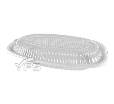 KC008外燴魚盤(1500ml) (年菜盒/肋排/熱炒/魚/海鮮/塑膠盤/外燴餐盤/外帶餐盤)